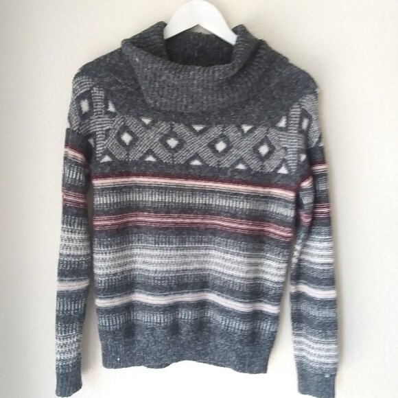 Hollister Sweater Soft Cotton Blend Cowl Neck Pullover Womens Small - Picture 1 of 7